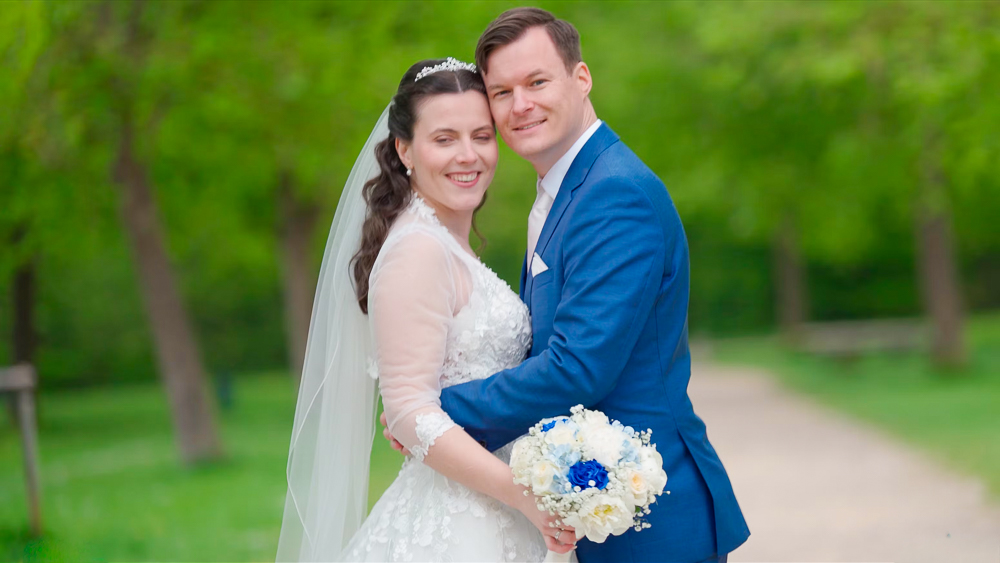 Nicole und Christian Hochzeit Schloss Solitude Stuttgart