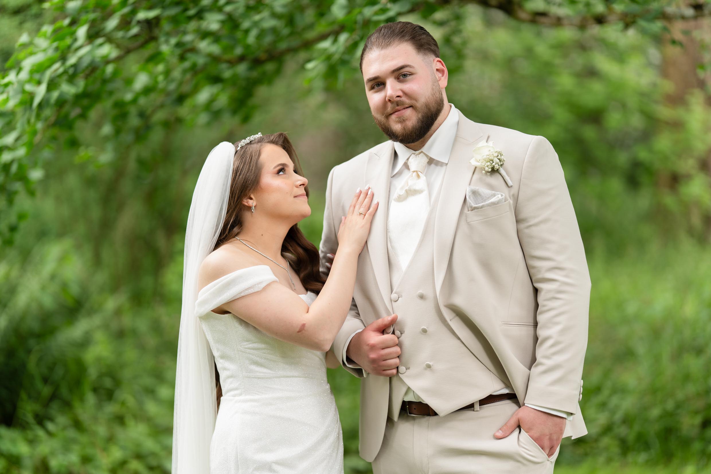 Adelina und Niko bei ihrer Hochzeit in Holzgerlingen
